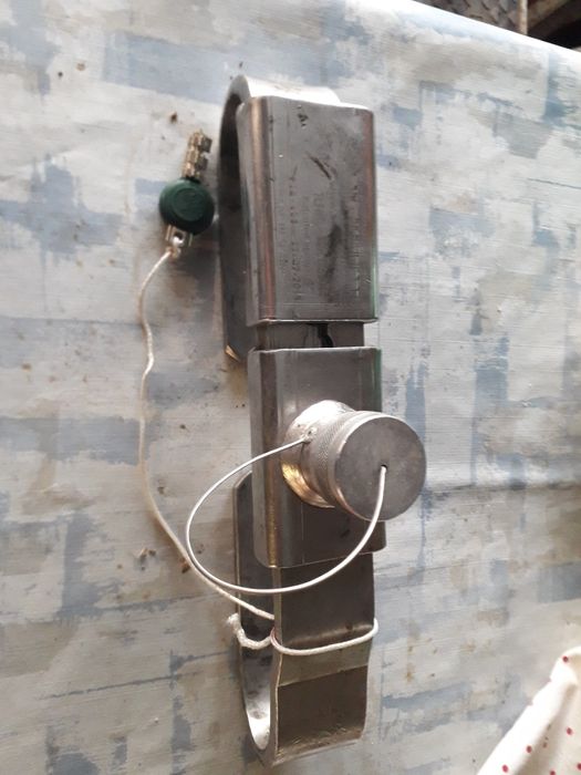 Cadeado em inox  frio o contentores