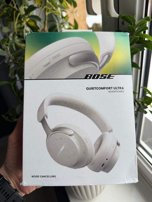 Słuchawki bezprzewodowe Bose QuietComfort Ultra Nauszne Biały