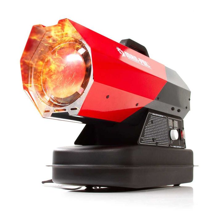 NAGRZEWNICA OLEJOWA 30 KW SPALINOWA Dmuchawa Termostat Lcd Grzejnik