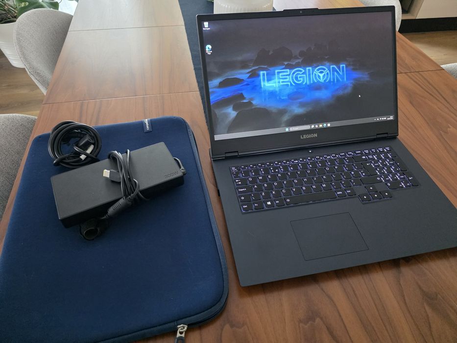 GAMING Lenovo Legion 5 17" RTX 3070 16GB 512GB c/NOVO.  Troca/retoma.