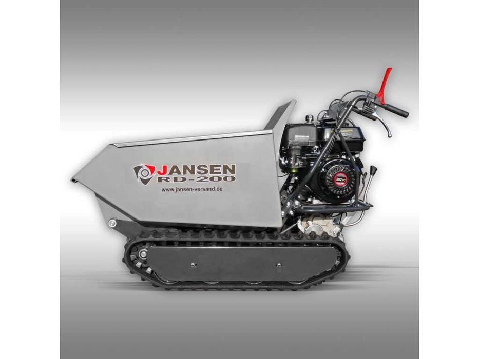 Думпер гусеничний, міні самоскид Jansen RD-200
 мини самосвал