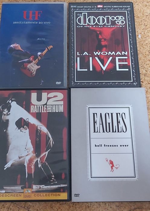 DVD - Dream theater/Deep purple/Queen