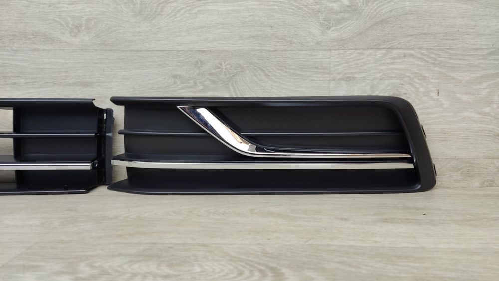 Решітка накладка переднього бампера VW Passat B7 B8 NMS USA 2016-2019