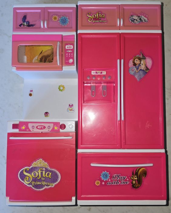 Кухня детская, свет звук подойдёт для Барби и других