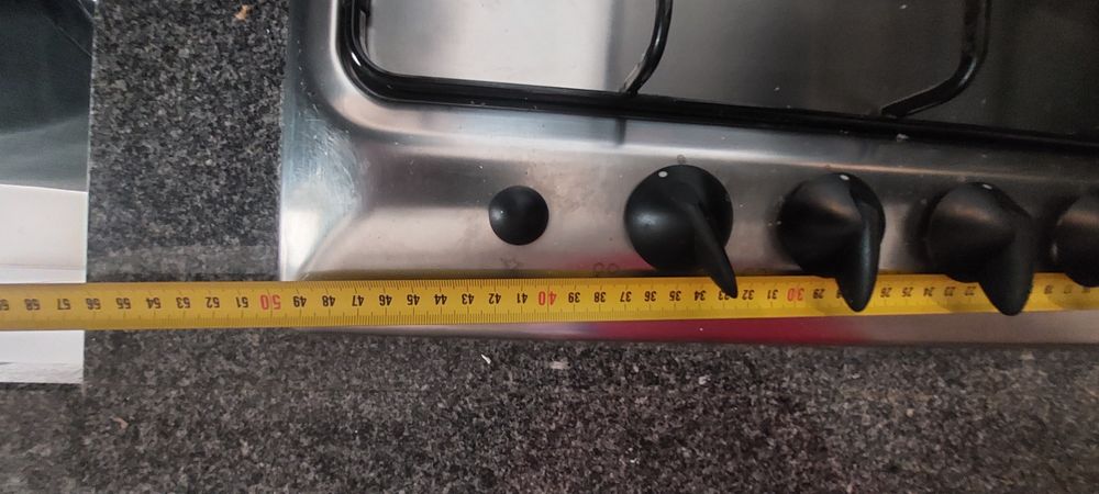 Fogão placac a gas e forno elétrico