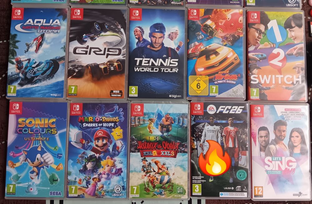 Magníficos Jogos Nintendo Switch