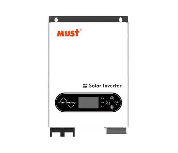 Гібридний інвертор MUST PV18-3624ECO, 3600W, 24V, струм заряду 60A