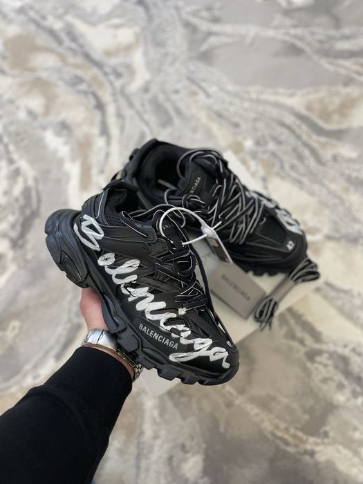 ‼️Кроссовки Balenciaga Track1 Black 41-45 Чорного кольору