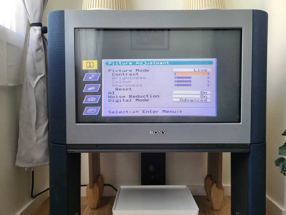 Sony Trinitron 28" CRT TV with Stand
