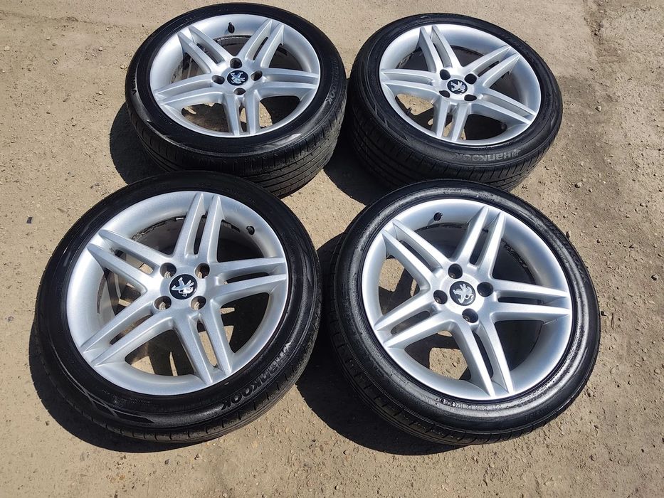 4x108 Felgi Aluminiowe Alufelgi Oryginalne 17 Koła letnie lato CITROEN C4 C4L DS4 OPEL CORSA F VI 6 PEUGEOT 3008 308 408 208 Legnica ALU-RAD 225/45 5,5mm