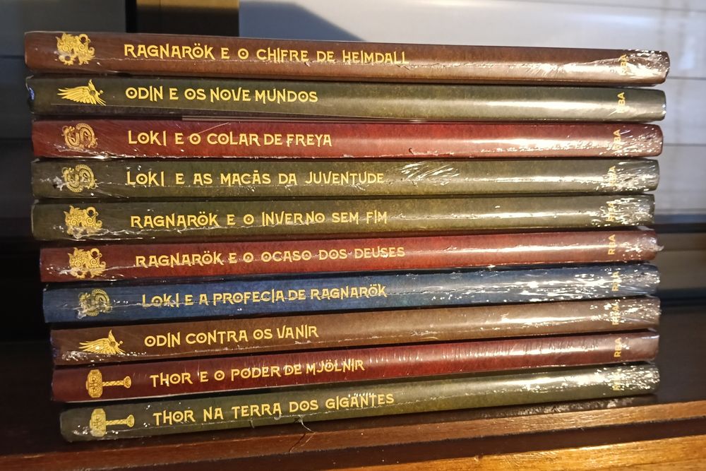 Coleção de Livros  Mitologia Nórdica