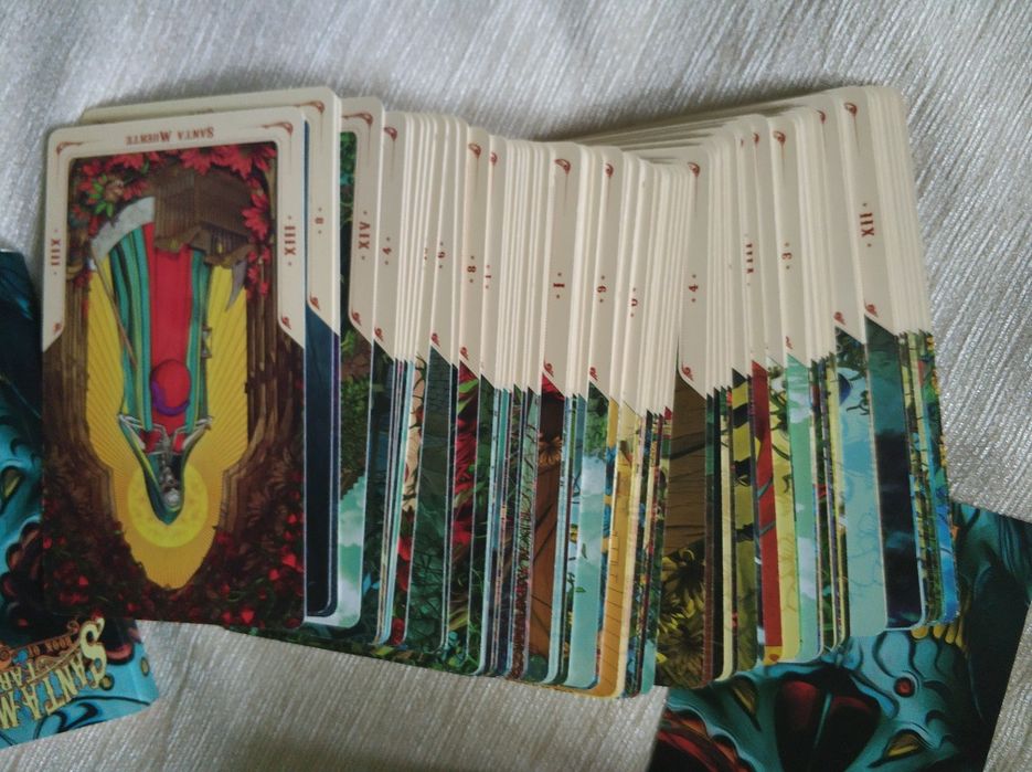 Таро Santa Muerte Lo Scarabeo Таро Святой Смерти Оригинал