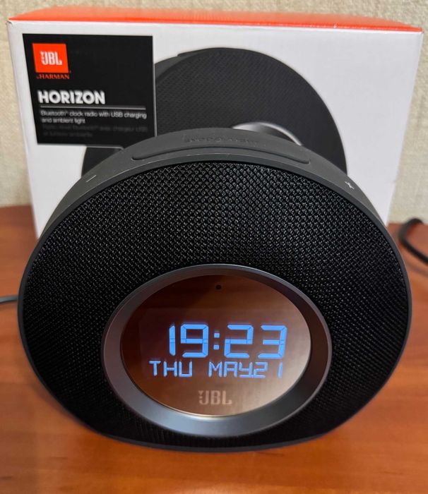 Акустична система-радіогодинник JBL Horizon (Black)