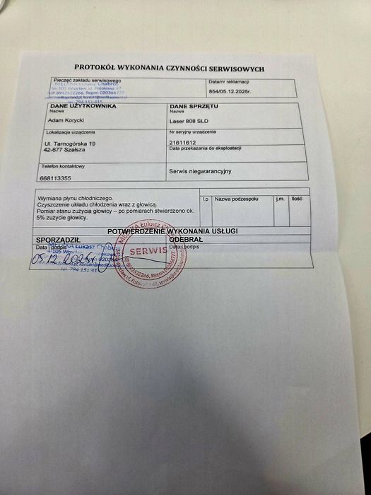 Laser diodowy 808 Medika