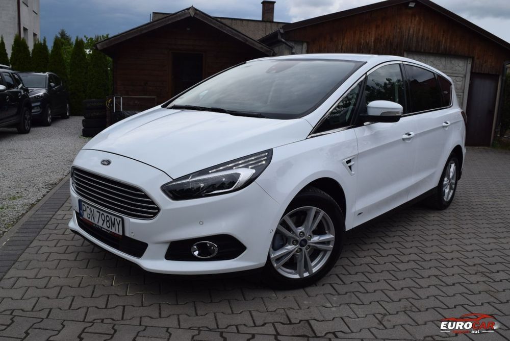 Ford S-Max Titanium*FullLed*Navi*Kamera*Radar*Serwis*Bezwypadkowy z Niemiec
