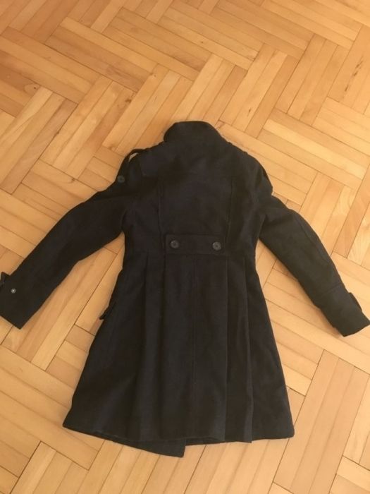 Płaszczyk płaszcz Next XS/S 6 kaszmir wełna kurtka parka okazja