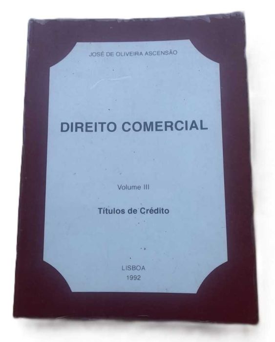 Direito Comercial, de José de Oliveira Ascensão