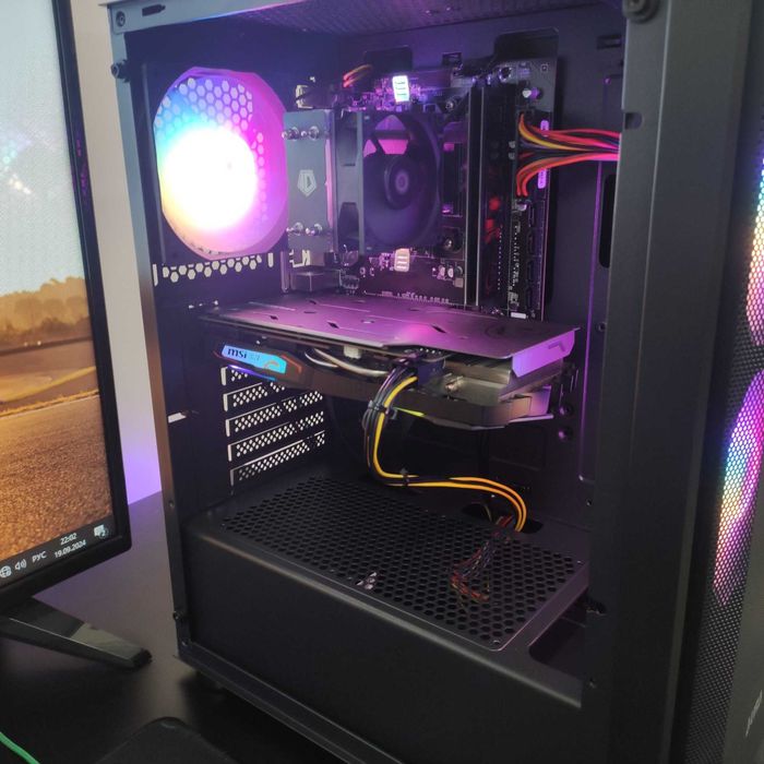 Компютер Новый Ryzen 5 5500, 16GB DDR4, MSI GTX 1660s 6GB, SSD 512GB