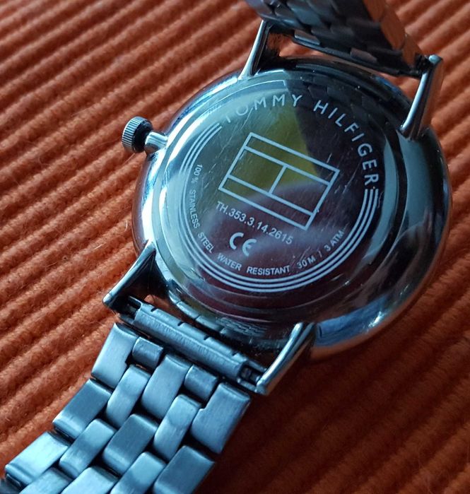 TOMMY HILFIGER, zegarek analogowy, bransoleta, 3 ATM,