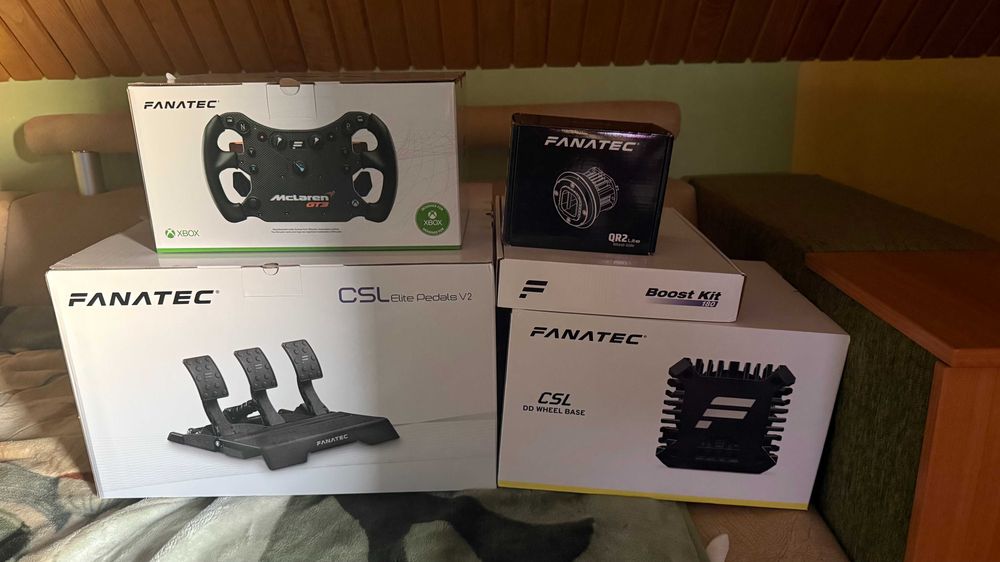 Fanatec CSL DD QR2 Ready2Race McLaren Elite Bundle (8Nm) + Next Level Racing Wheel Stand 2.0