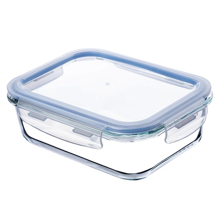 Szklane pojemniki na żywność 3x 1040ml prostokątne zestaw lunch box szkło