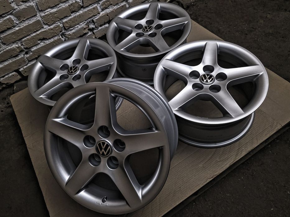 Нові диски R16 5x100 Original | Germany | Volkswagen/Skoda/Audi/Seat/Dodge/Chrysler... | Преміум комплект / 4шт | Без експлуатації, не реставрація