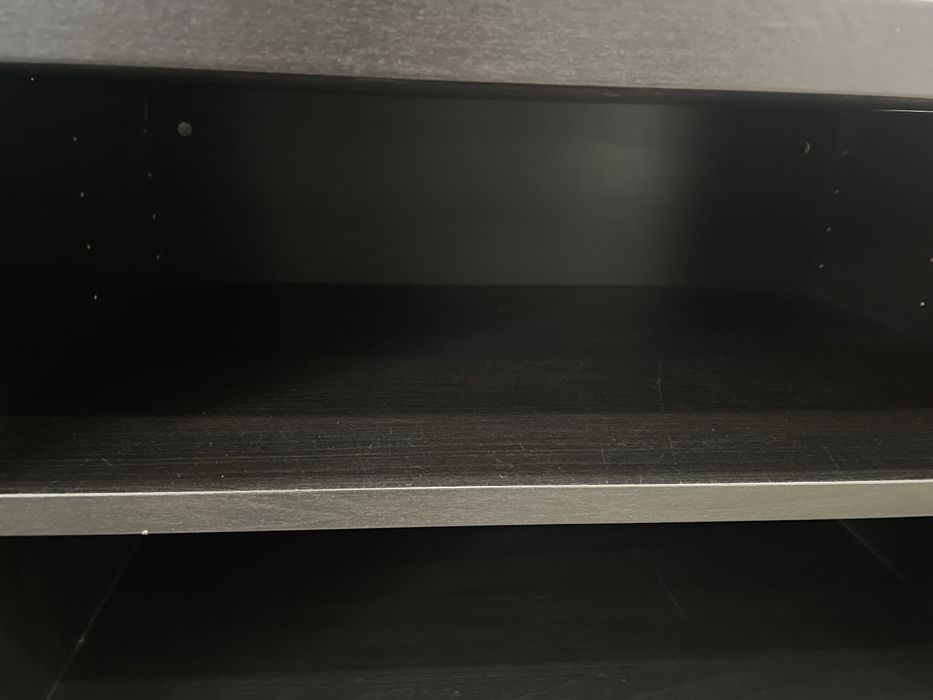 Estrutura Móvel de TV televisão IKEA BESTA preto castanho 120x40x38 cm