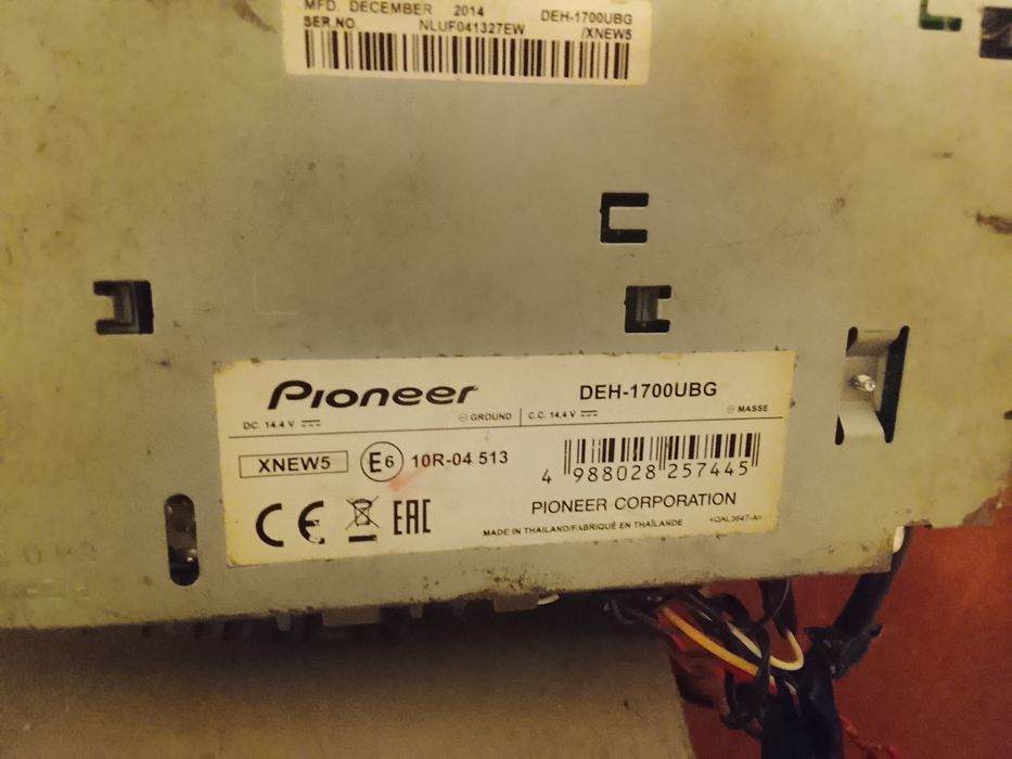 Rádio de carro Pioneer