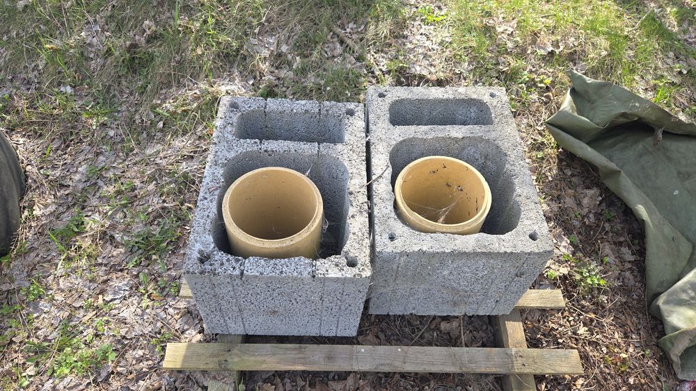 Komin systemowy 2 bloczki