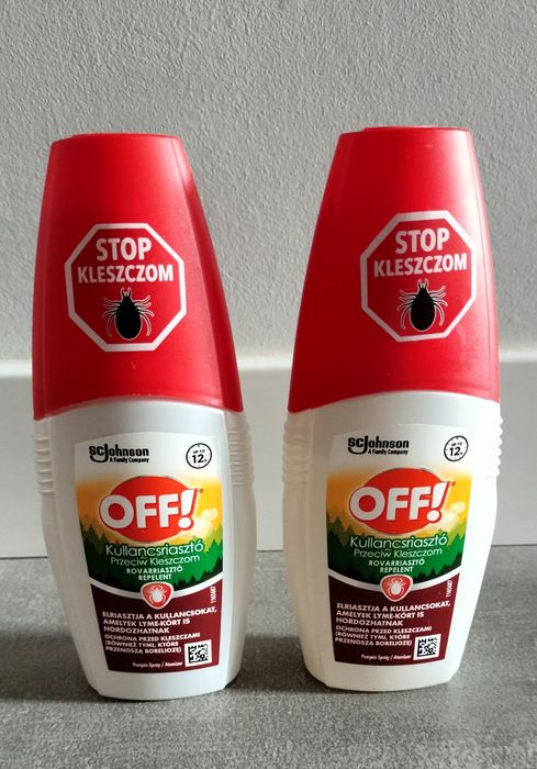 OFF! Atomizer na kleszcze i komary, 100 ml Data ważności 08.03.2025