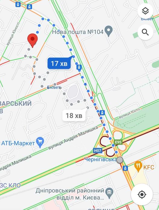 Здам кімнату (без господарів) - метро Чернігівська, ринок Юність.