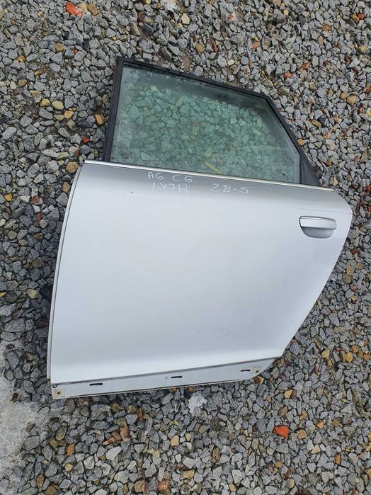 Audi A6 C6 drzwi lewy tył gołe kolor LY7W 28-5