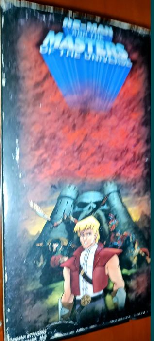 Antiga cassete VHS he man masters of the universe