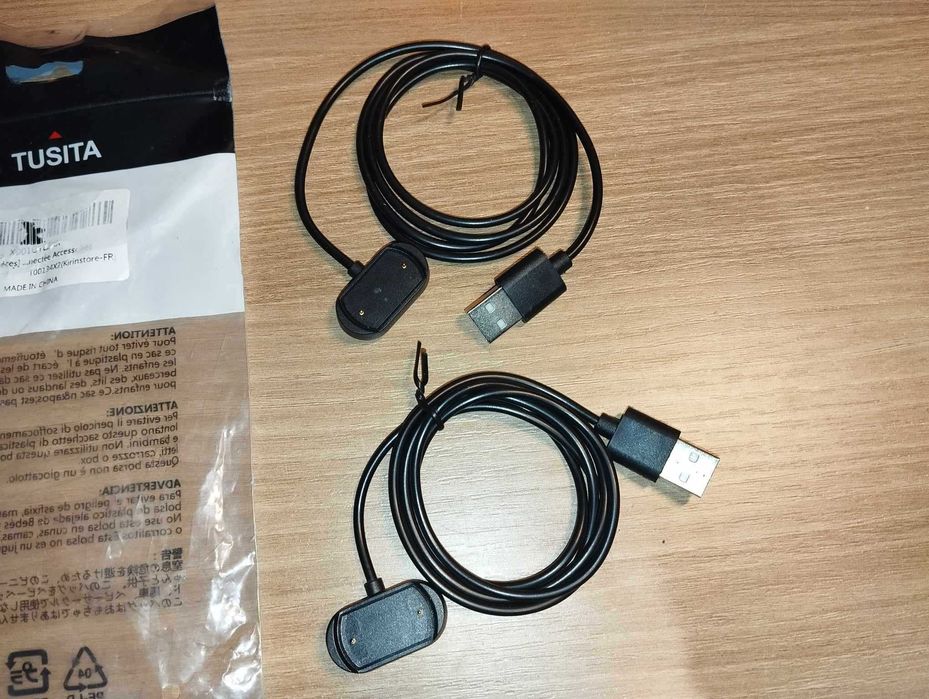 Zestaw - 2x TUSITA Ładowarka do Smartwatcha