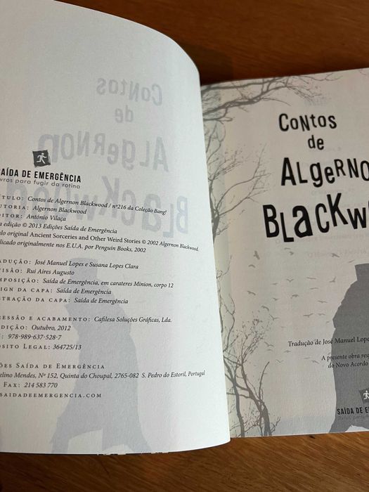 CONTOS  de  Algernon Blackwood