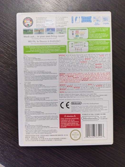 WII FIT Nintendo Wii pudełkowa