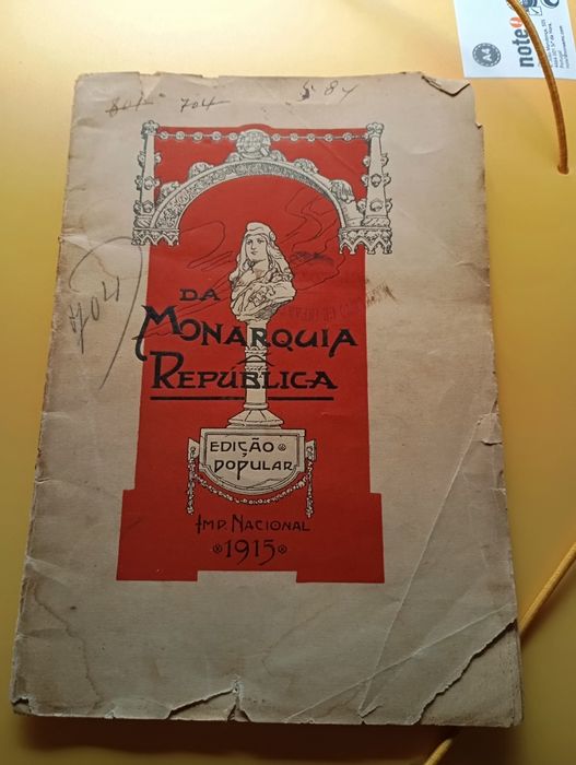 Livro antigo república