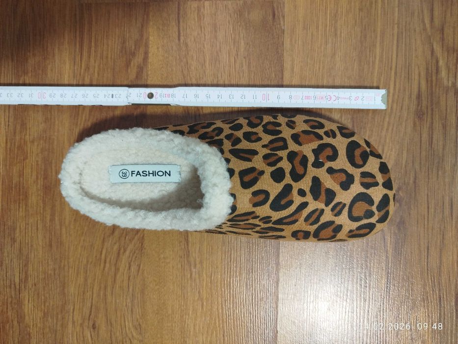 Ciepłe pantofle rozm. 39