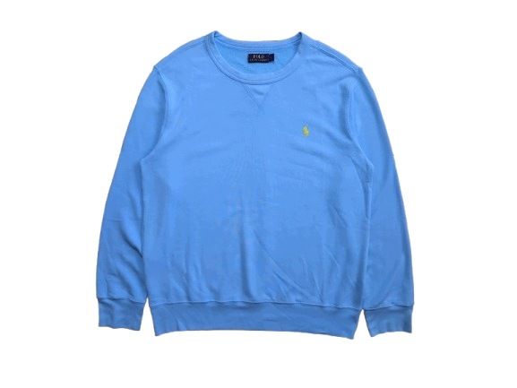 POLO RALPH LAUREN Bluza Męska Crewneck Niebieska r. L