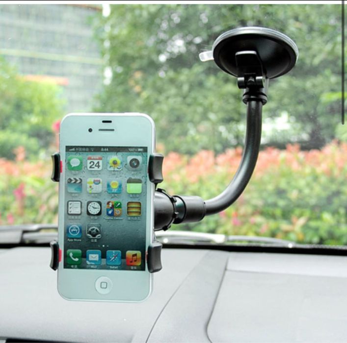 Авто кріплення гнучкий тримач для телефона на присоску держатель