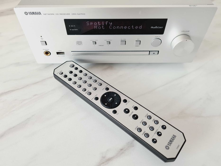 Yamaha pianocraft mcr-n470d CRX-N470D, Bluetooth, mini wieża Hi-Fi