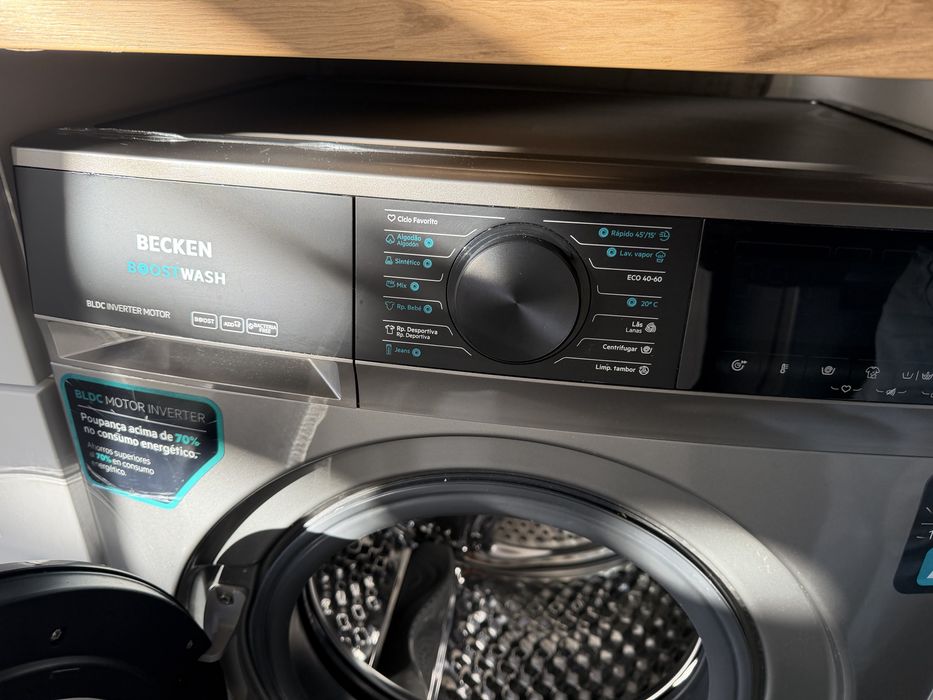 Maquina lavar roupa becken boostwash