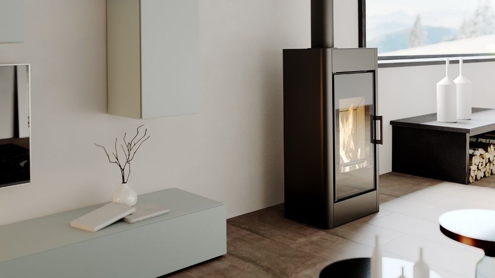 Piec kominkowy SOLUM 12kW DEFRO HOME koza kominek wolnostojący HIT !