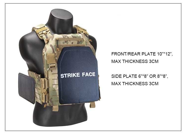 Плитоноска Тактический жилет розгрузка бронежилет (без пластин) "GAF"