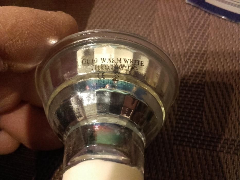 Żarówka LED warm white, GU10, 1W, 230V