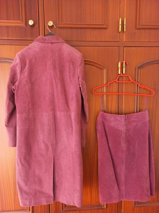 Casaco e Saia Cabedal Mulher - Côté Femme