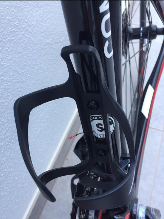 Bicicleta de estrada Merida em carbono. Tamanho S.