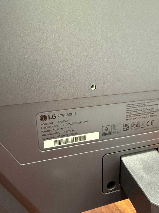 Monitor Gaming LG UltraGear 27''