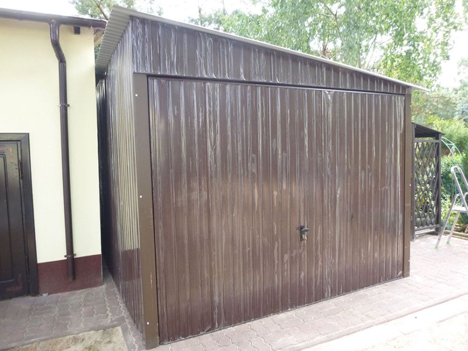 Garaż Blaszak 3x5 WZMOCNIONY I gatunek garaże wiaty blaszaki PROMOCJA