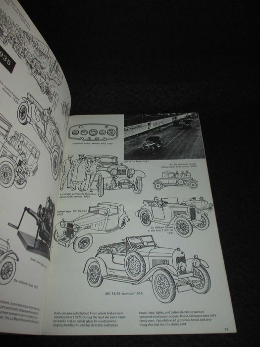 Livro Picture Reference Book of Motor Cars